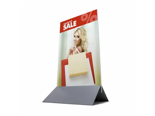 Interlocking Panelbase 80cm metaal voor Reclamepaneel