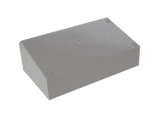 Pult 36 Behuizing - Donkergrijs 216x130x77.7mm - 2