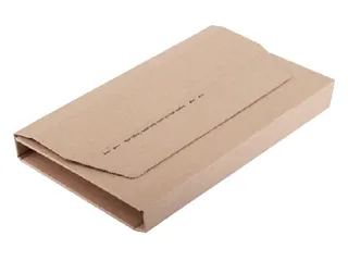 Wikkelverpakking Cleverpack A4 Met Zelfklevende Strip Bruin 10stuks - 1