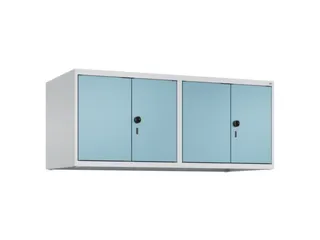 opzetkast,v. locker voor scheiding van kleding,4vak.,vak B 300mm - 2