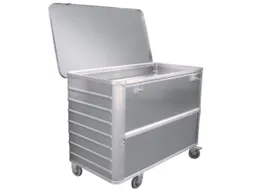 Bakwagens Van Aluminium Met Deksel En Cilinderslot 250kg