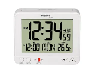 Wekker Technoline WT 195 95x80x32mm wit - 1