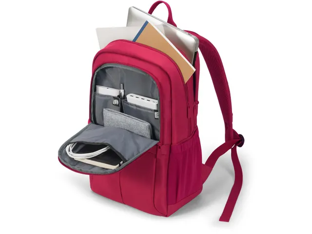 laptoprugzak Eco Scale, voor laptops tot 15,6 inch, rood