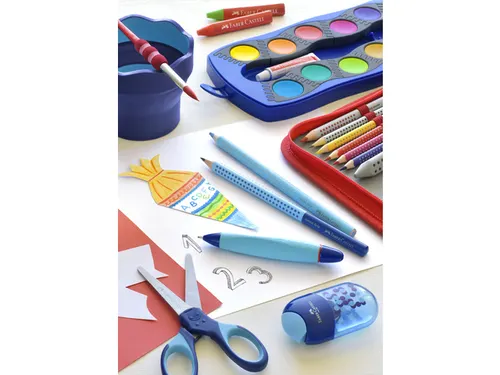 Kleurpotlood Faber Castell Jumbo Grip Etui à 12 Stuks