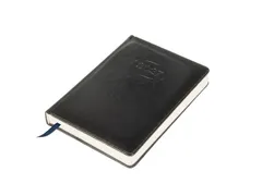 Agenda journalier Multo Hannibal A5 2027 1 jour/1 page similicuir noir
