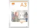 Premium Plus verplaatsbaar acryl informatiebord, wandgemonteerd, ft A3