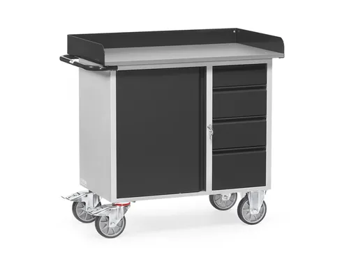 Werkplaatswagens Van Staalplaat 12452 Ral7035 Front Ral7016 4 Laden