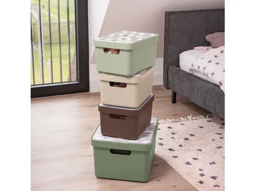 Sigma Home opbergbox 9L bruin - 35x24,6x12,2cm