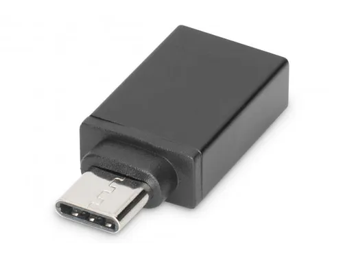 USB Type-C-adapter Type-C - A St/Bu 3A 5GB 3.0-versie Zwart