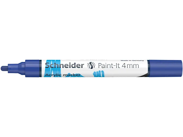 Acrylmarker Schneider Paint-It 320 4mm blauw