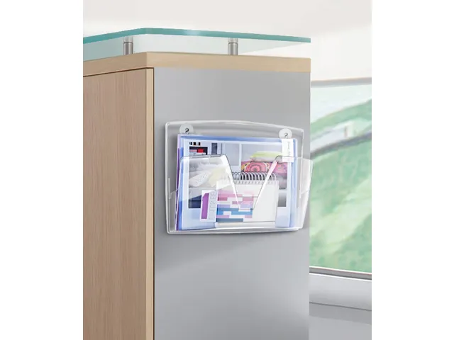 Wandfolderhouder CEP First A4 magnetische 1-vaks transparant
