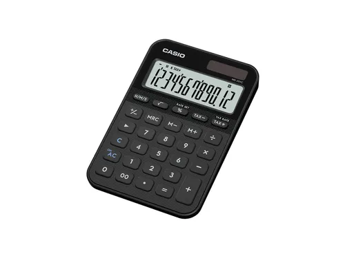 Rekenmachine Casio MS-20YC-BK zwart