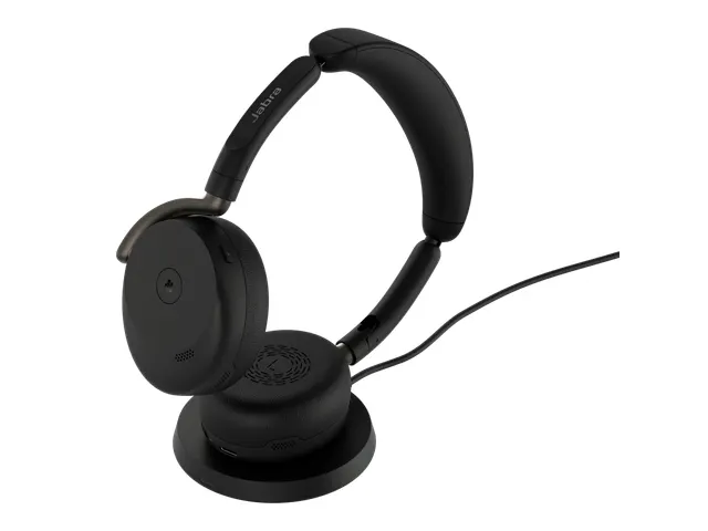 Jabra Evolve3 65 Flex MS Stereo draadloze headset USB-A Laadstation