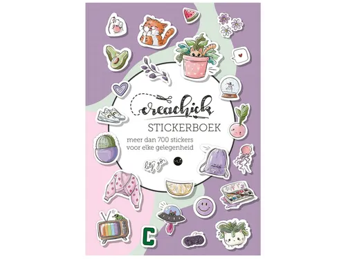 Stickerboek CreaChick A5 50 vel