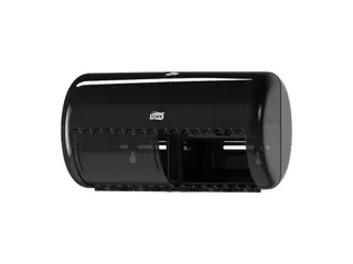 Tork 557008 T4 Toiletpapier Dispenser Elevation Twin Zwart - 5
