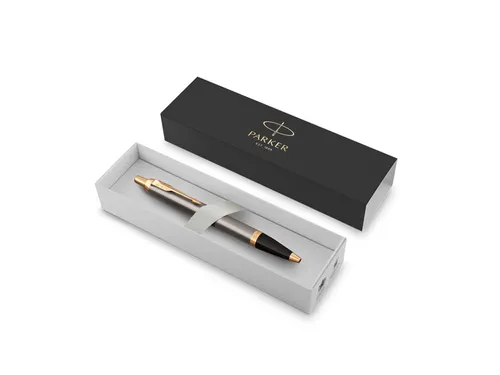 Balpen Parker IM Grey Collection GT Medium grijs