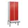 Z-garderobekast,HxBxD 2120x800x815mm,4vak,vak B 400mm,draaigrendel
