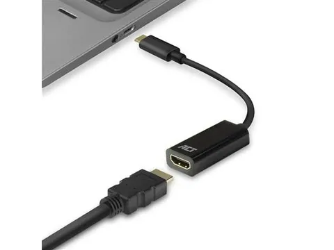 Adapter ACT USB-C naar HDMI 4K 30Hz 0.15 meter