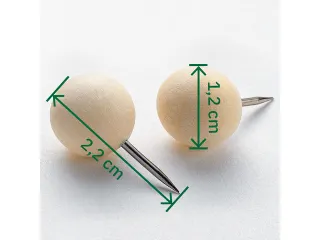 Pushpin Sigel hout 25 stuk - 3