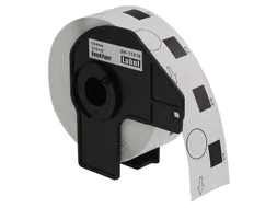 Etiket Compatible Brother DK-11218 24mm rond 1000stuks