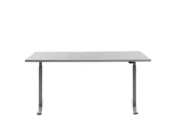 Elektrisch ihv bureau,HxBxD 700-1200x1600x800mm,blad grijs