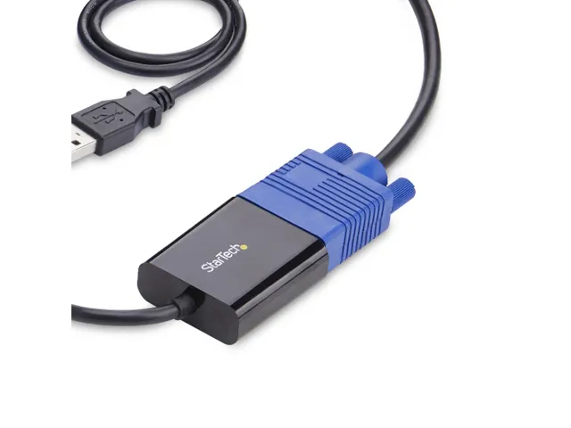 Draagbare Laptop Crash Cart Adapter, USB/VGA/Mini DisplayPort KVM Cons