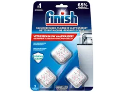 Vaatwasmachine-reiniger tabs Finish 3 stuks