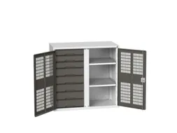 universele kast,HxBxD 1000x1050x550mm,2xStalen bodem,8lade(n)