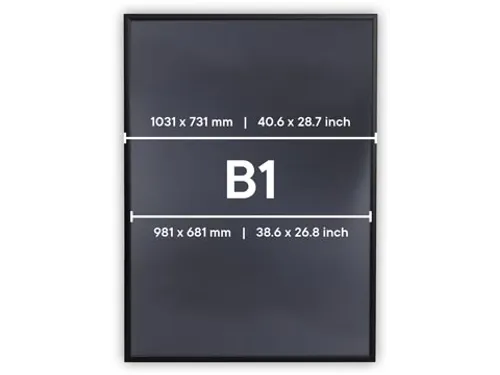 Kliklijst Europel Economy B1 25Mm Zwart