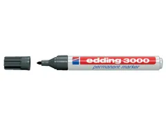 Viltstift edding 3000 rond grijs 1.5-3mm