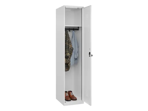 locker,HxBxD 1850x400x500mm,1vak,vak B 400mm,draaigrendel