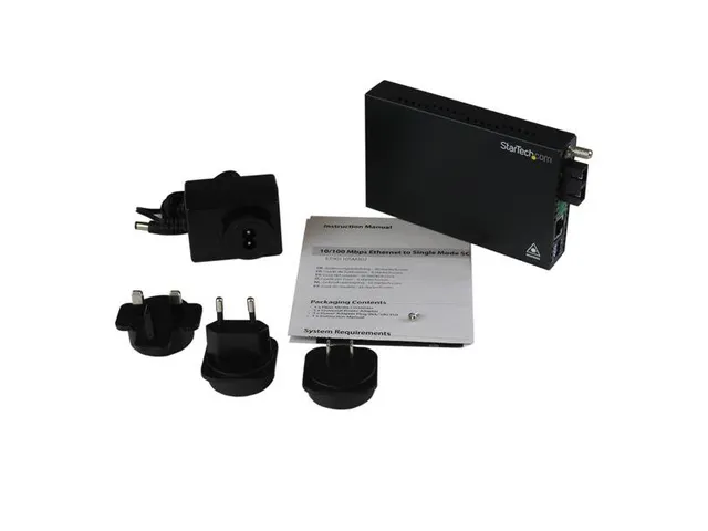 10/100 Mbit Single-mode Glasvezel Converter Sc 30 Km