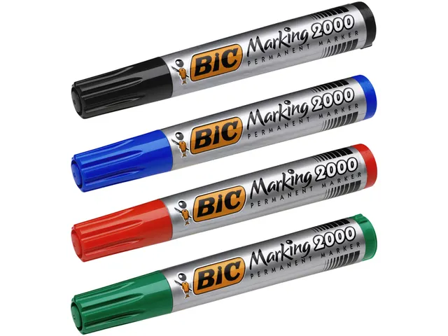 Viltstift Bic 2000 ecolutions rond large blauw
