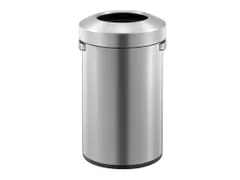EKO Afvalbak Urban Bin 50 Liter mat Rvs Open top