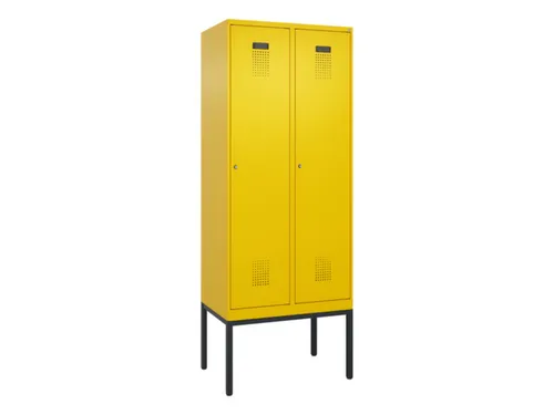 locker voor scheiding van kleding,HxBxD 2120x800x500mm,2vak