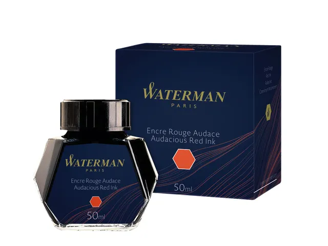 Vulpeninkt Waterman 50ml standaard Rood