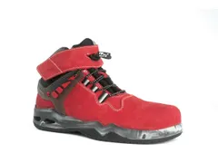 My Energy Red Flex S3 werkschoenen hoog zwart/rood maat 38