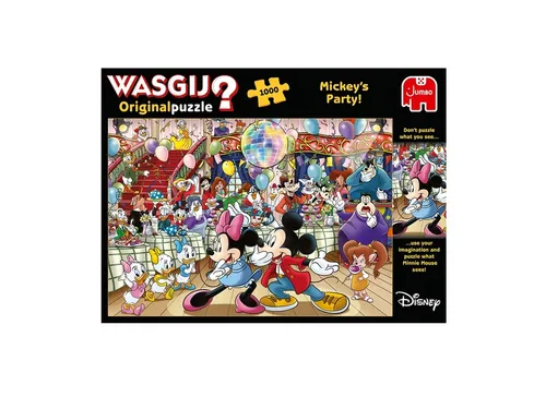 Puzzel Wasgij Original Mickey's Party 1000 stukjes