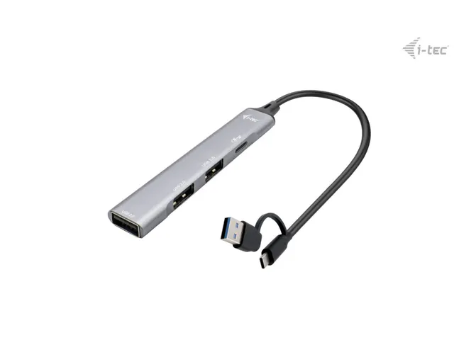 USB-C/USB-A Metal HUB 1x USB 3.0 + 3x USB 2.0