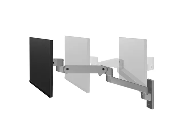 Ergotron LX Series 45-683-293 Pro 34 Inch Monitorarm Donkergrijs Muur