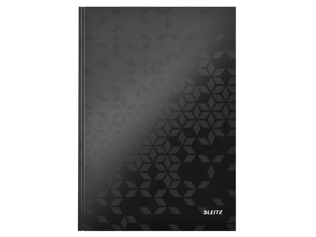 Notitieboek Leitz WOW A4 lijn zwart