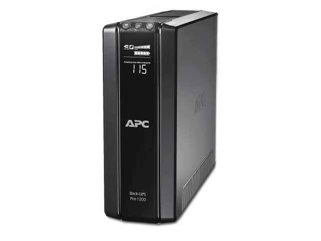 APC Back-UPS Pro, Interactivité de ligne, 1,2 kVA, 720 W, Sinus, 156
