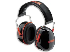 uvex K3 2600-003 gehoorkap met hoofdband