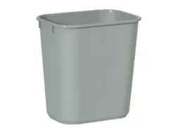 Rechthoekige Afvalbak 13 Liter Grijs