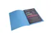 Pak van 100 dossiermappen ROCK''S 220 - 24x32cm--Blauw