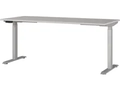 Elektrisch ihv bureau,HxBxD 720-1200x1800x800mm,blad decor kasjmier