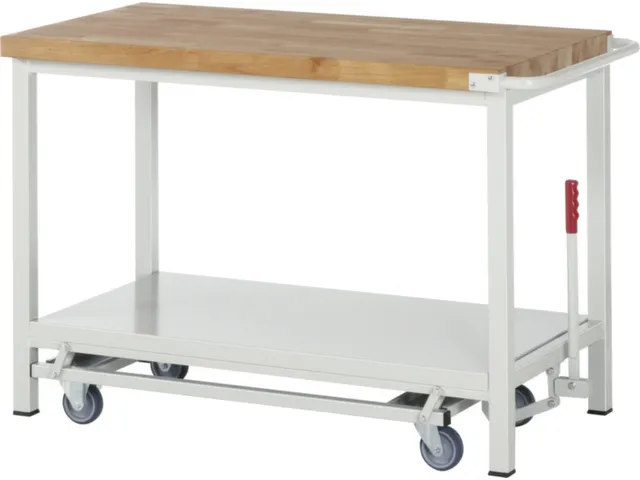 Werkbank 880x 1250x 700mm Beukenhouten Werkblad Legbord