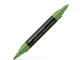 Aquarel marker Faber-Castell Albrecht Dürer 167 permanent olijfgroen - 2