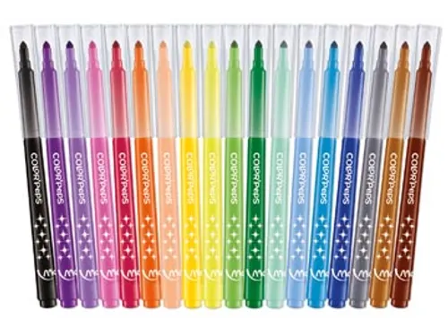 Maped Viltstift Color'Peps 18 Stiften in een Kartonnen Etui