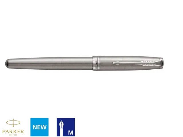 Vulpen Parker Sonnet stainless steel CT medium